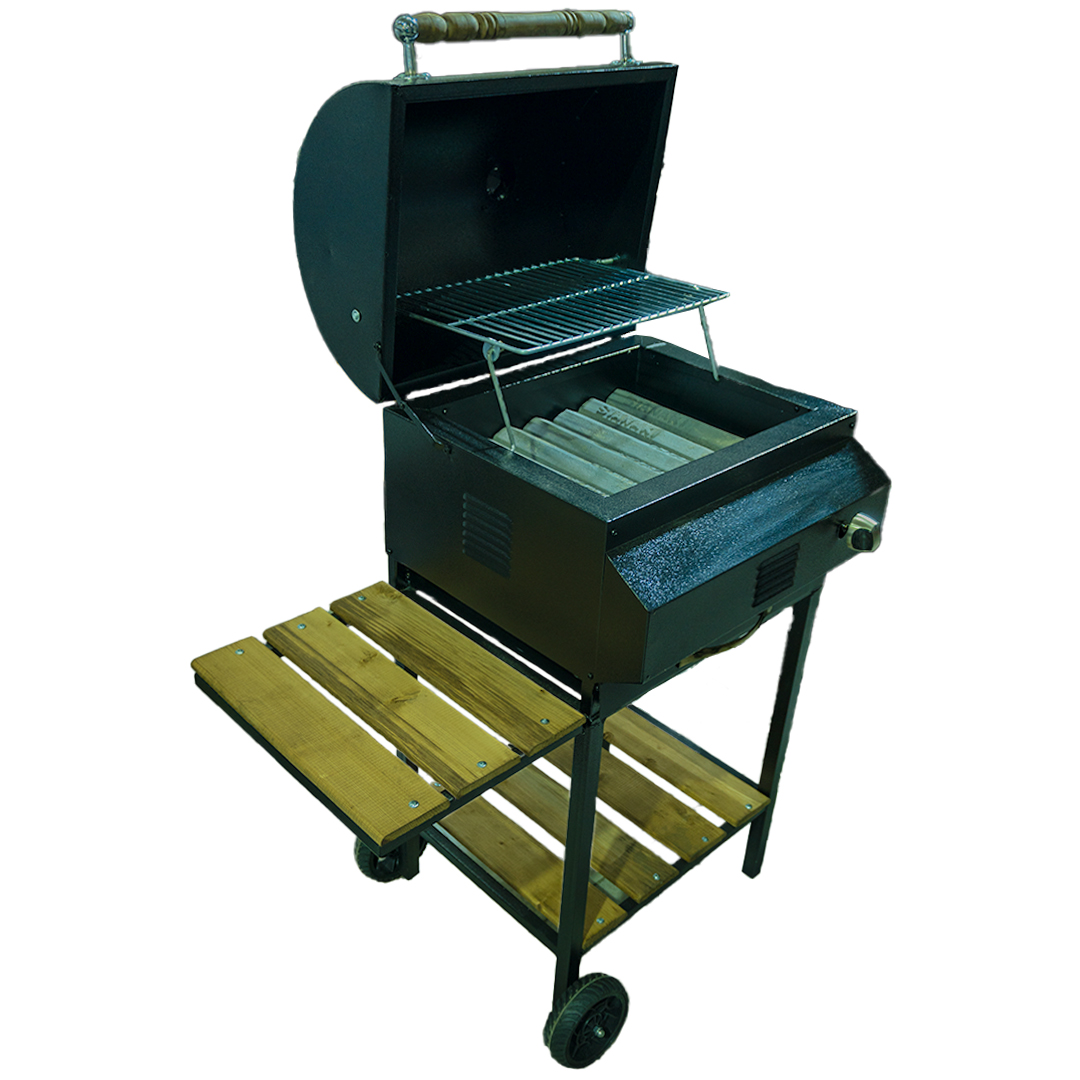 باربیکیو گازی زغالی 50 سانتی متر (بدون جای فن)