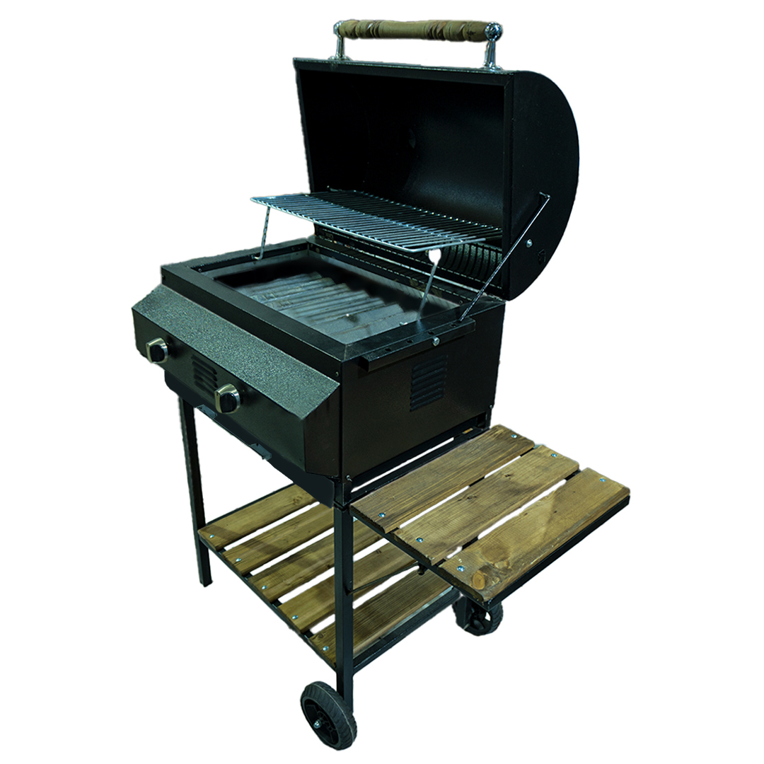 باربیکیو گازی زغالی 60 سانتی متر (بدون جای فن)